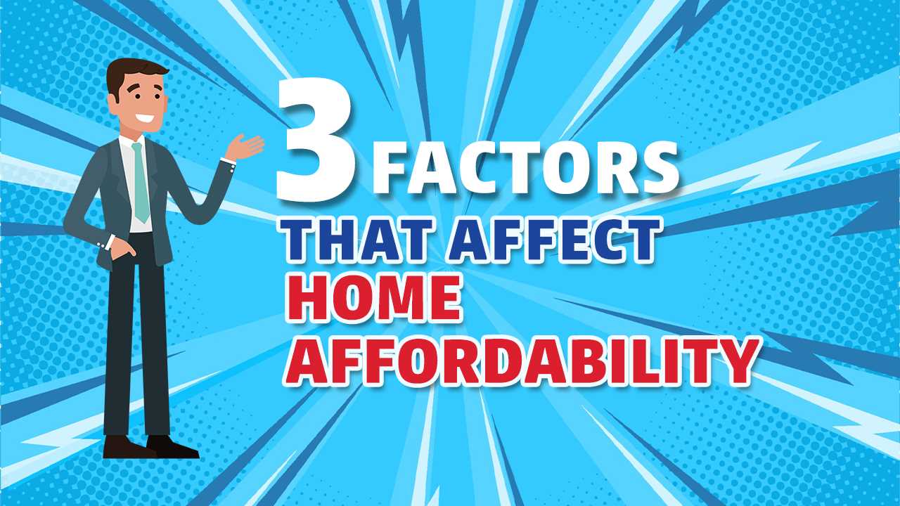 The 3 Factors That Affect Home Affordability